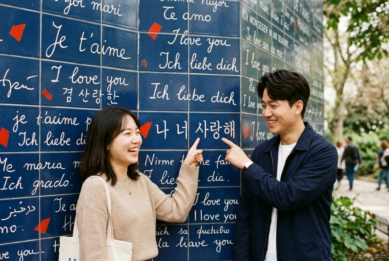 Finding the \'I Love You\' Wall / ⓒInformaticsView