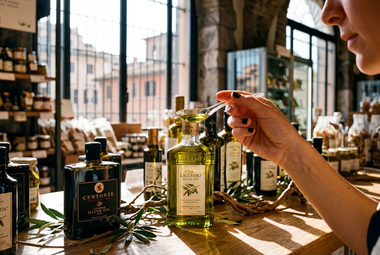 &nbsp;   Premium olive oil