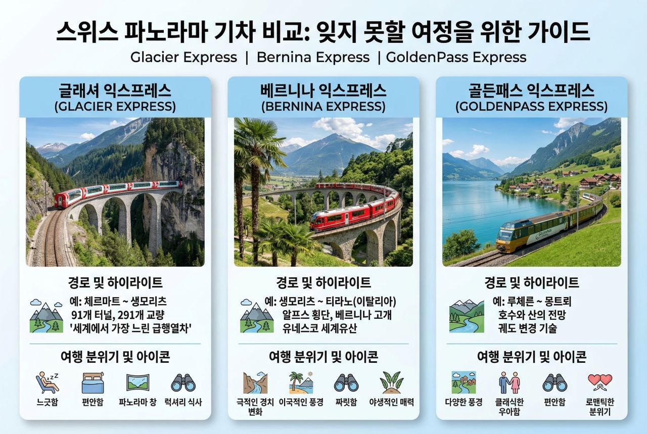 처음이라면 어떤 노선을?