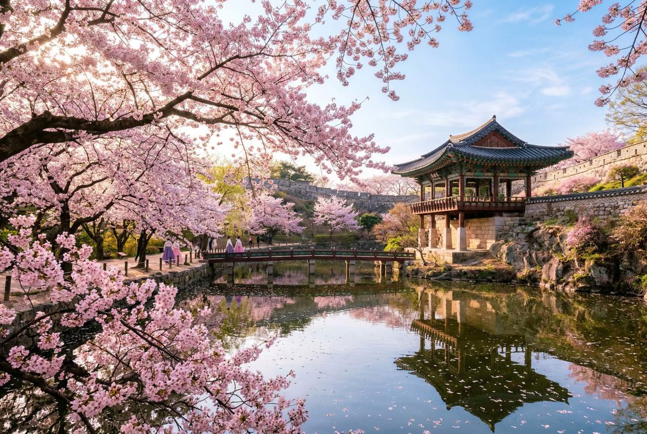 &nbsp;   Suwon Hwaseong Fortress wall trail (illustrative image) / ⓒInformatics View
