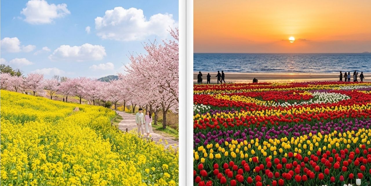Recommended domestic travel spots for April / ⓒInformaticsView