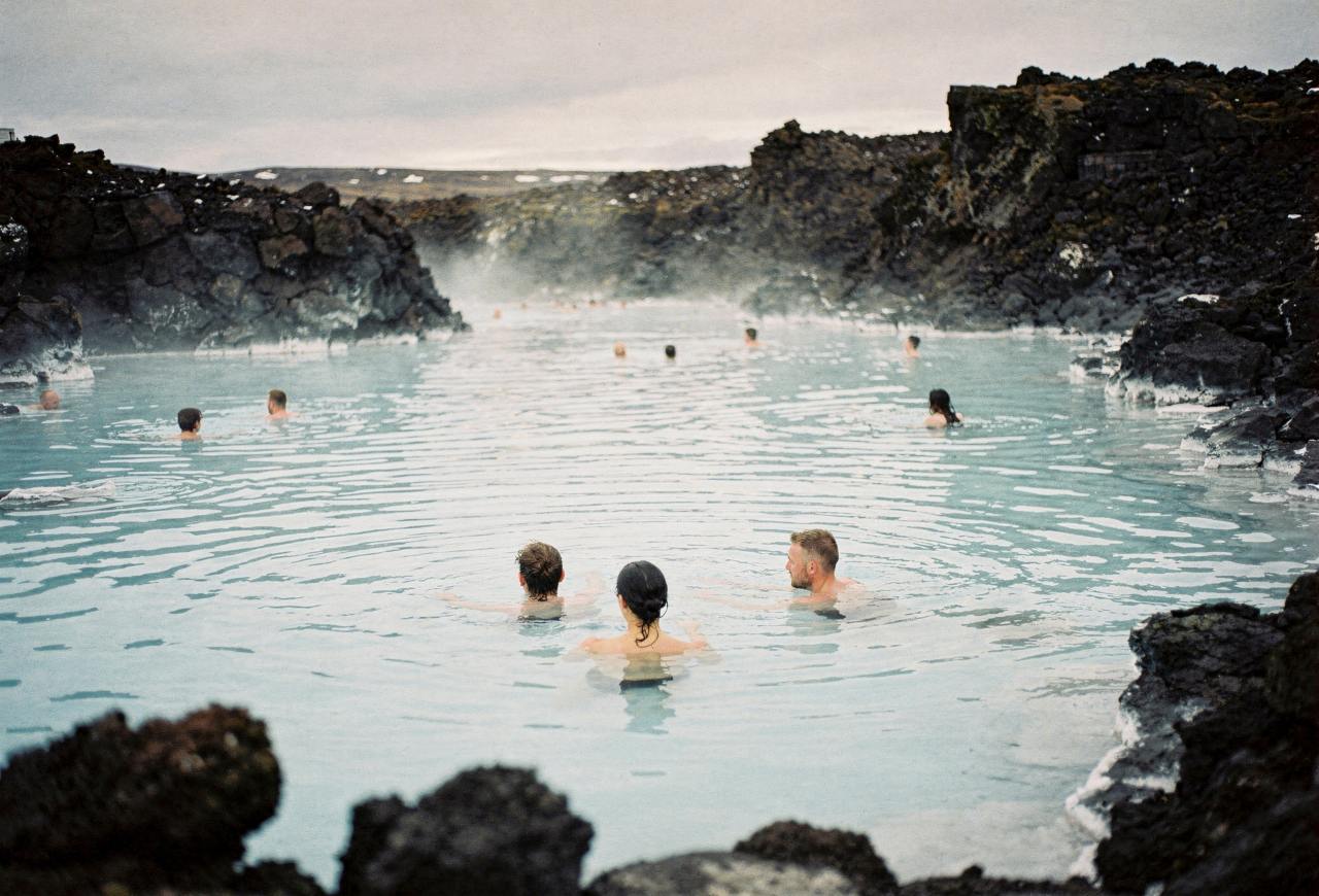 The Blue Lagoon: You can feel your skin improving before you step in