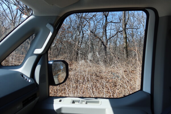 기아 PV5 패신저 1열 도어 창문 뷰 [오두환 기자]