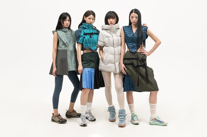 &nbsp;   Upcycled designs to be unveiled at the Youngone and Sookmyung Women\'s University collaborative fashion show on the 28th. [Photo = provided by Youngone Trading Group]