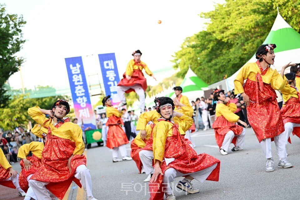 지난해 춘향제 대동길놀이 '춘향카니발' /사진=남원시