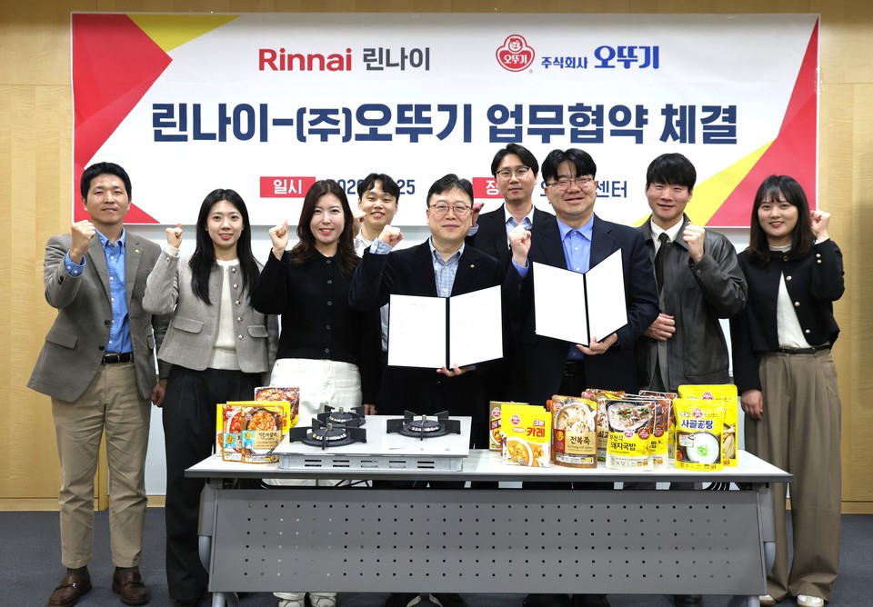 Ottogi and Rinnai Join Forces: Revolutionizing Instant Meals with Smart Cooking Technology