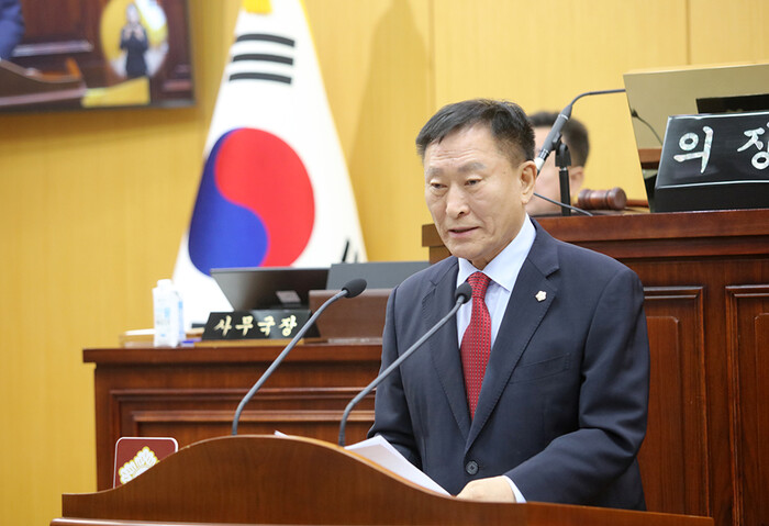 Seosan Councilor Kang Mun-su. (Photo: Seosan City Council)