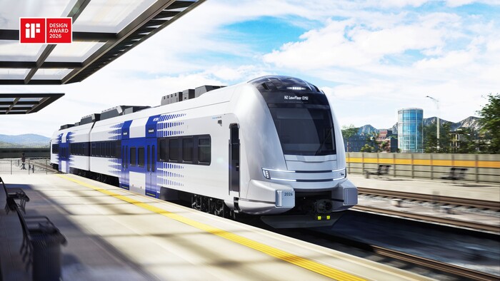 Hyundai Rotem hydrogen-electric train. (Photo courtesy of Hyundai Rotem)