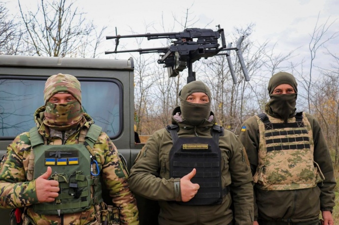 Ukraine mounts double shotguns on its drones - Euromaidan Press
