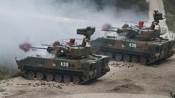 軍, 北 AN-2 침투기 잡는 '비호복합' 첫 실사격훈련