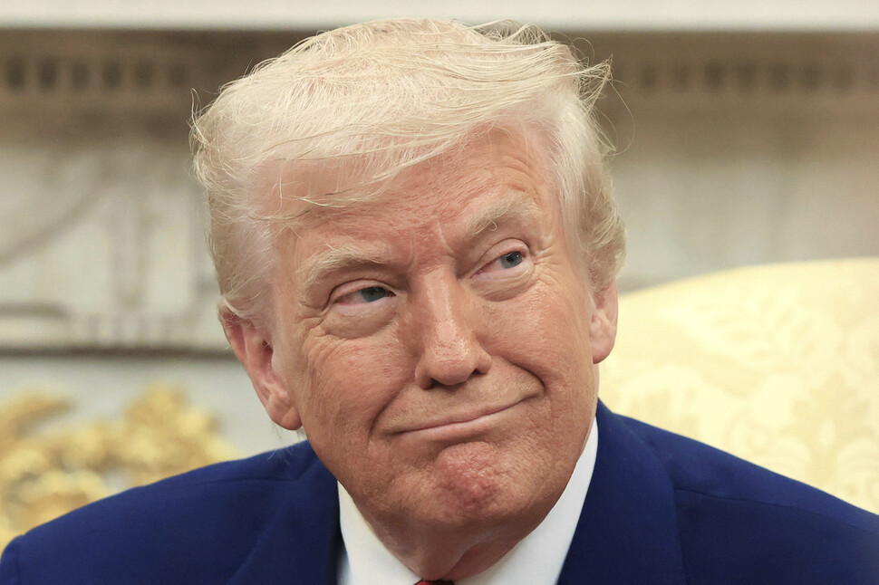 트럼프 “한국과 막대한 군사 보호에 대한 비용 지불 문제 논의”