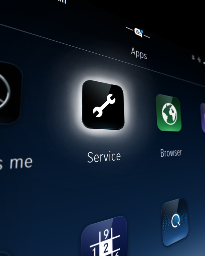 온보드 어플. 사진. | 메르세데스-벤츠 코리아 제공