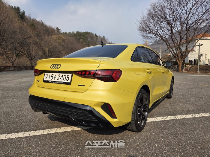 아우디 A3 40 TFSI 콰트로(quattro). 양평 | 원성윤 기자 socool@sportsseoul.com