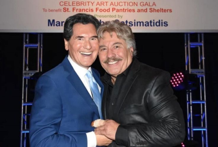 Ernie Anastos with a friend / Credit: Instagram