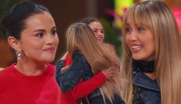 Miley Cyrus and Selena Gomez in the \'Hannah Montana 20th Anniversary Special / Credit: YouTube