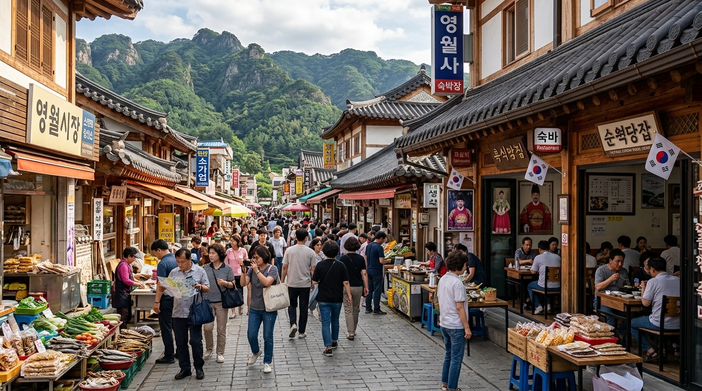 식당·숙박업 잭팟 터졌다…영화 '왕과 사는 남자'가 증명한 놀라운 낙수효과 2 AI 생성 썸네일