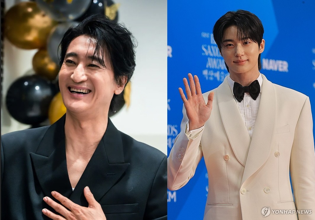 배우 신현준(좌)과 변우석(우) [한국음악실연자연합회 제공]