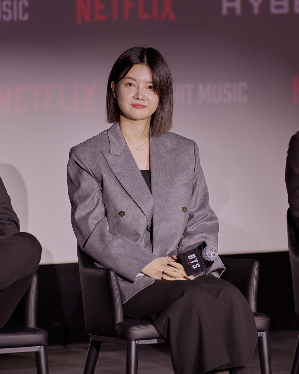 'BTS: 더 라이브' 사전 미디어 브리핑 김현정 빅히트 뮤직 VP
