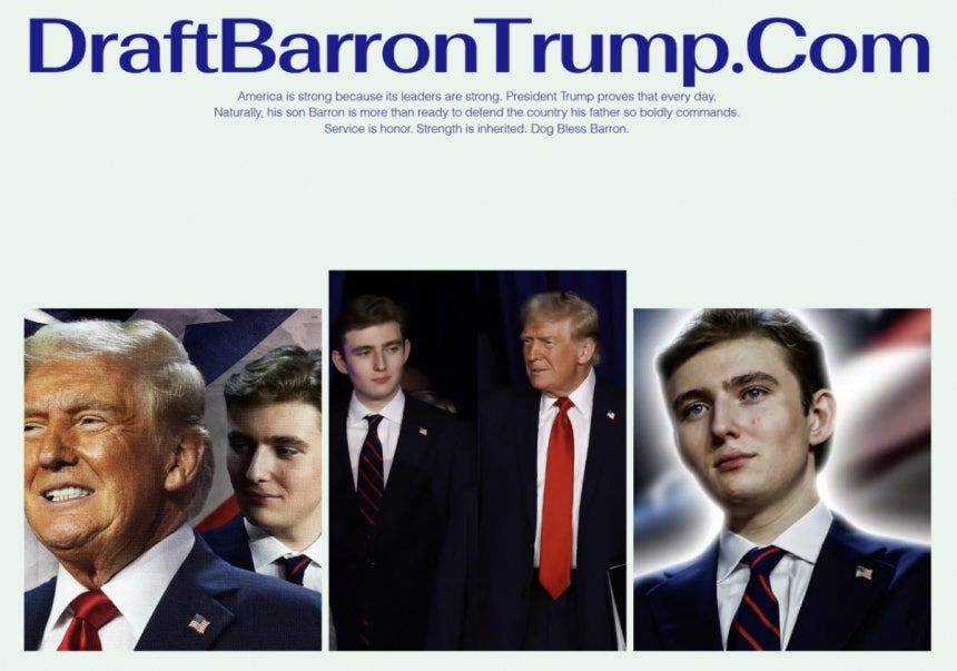 引用：DraftBarronTrump.com