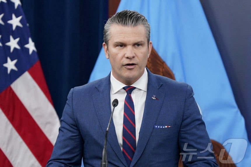 U.S. Secretary of Defense Pete Hegseth speaks on March 2, 2026 / Courtesy of News1