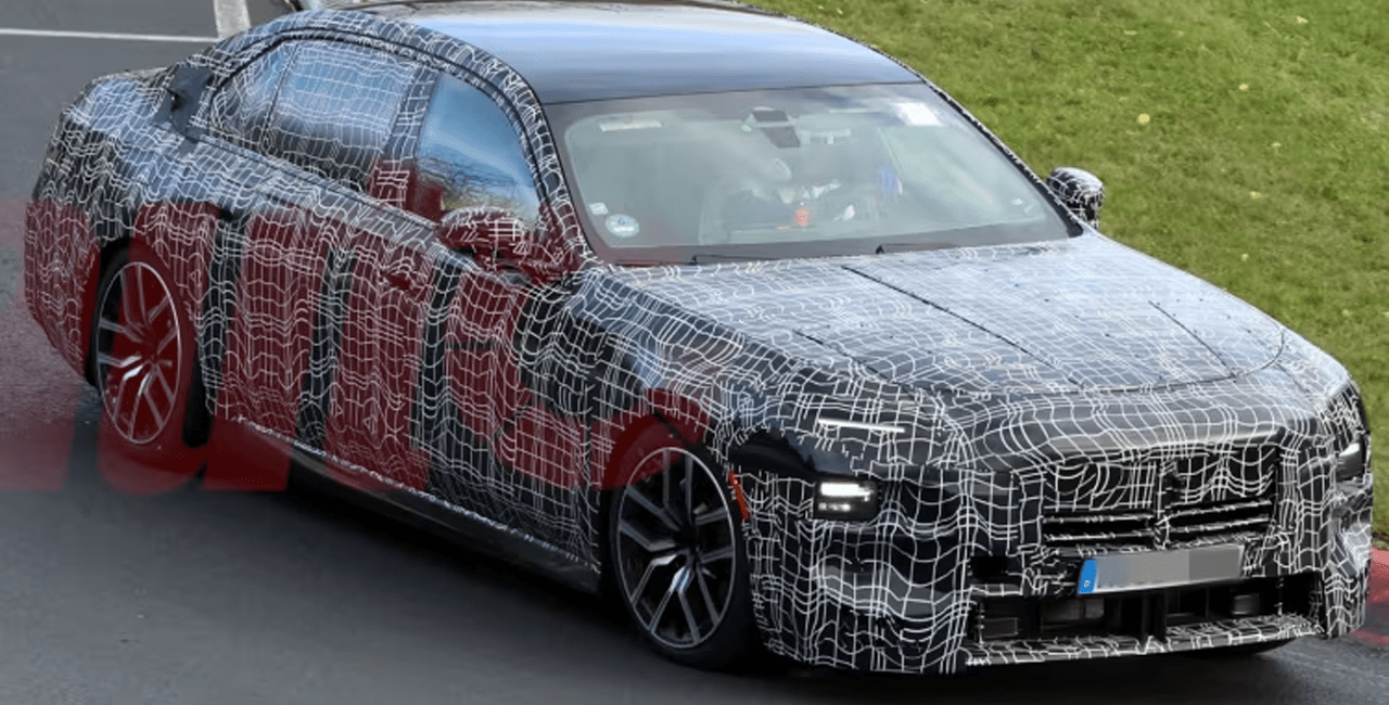 BMW 7시리즈 M760 스파이샷 / 사진=오토블로그