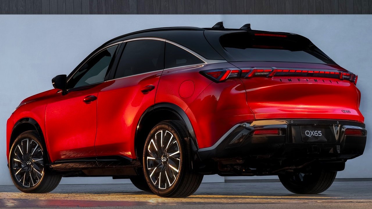 인피니티 QX65 후측면 쿼터 뷰 / 사진=인피니티