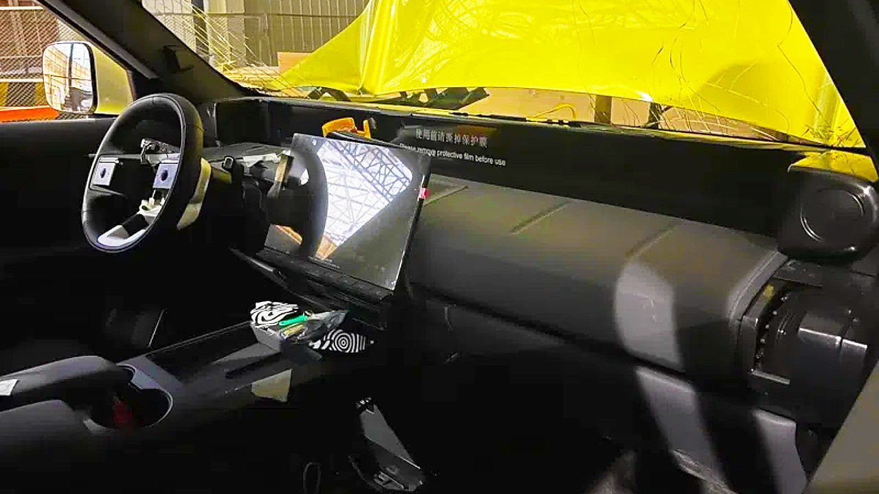 프리랜더 테스트카 내부 인테리어 / 사진=mydrivers
