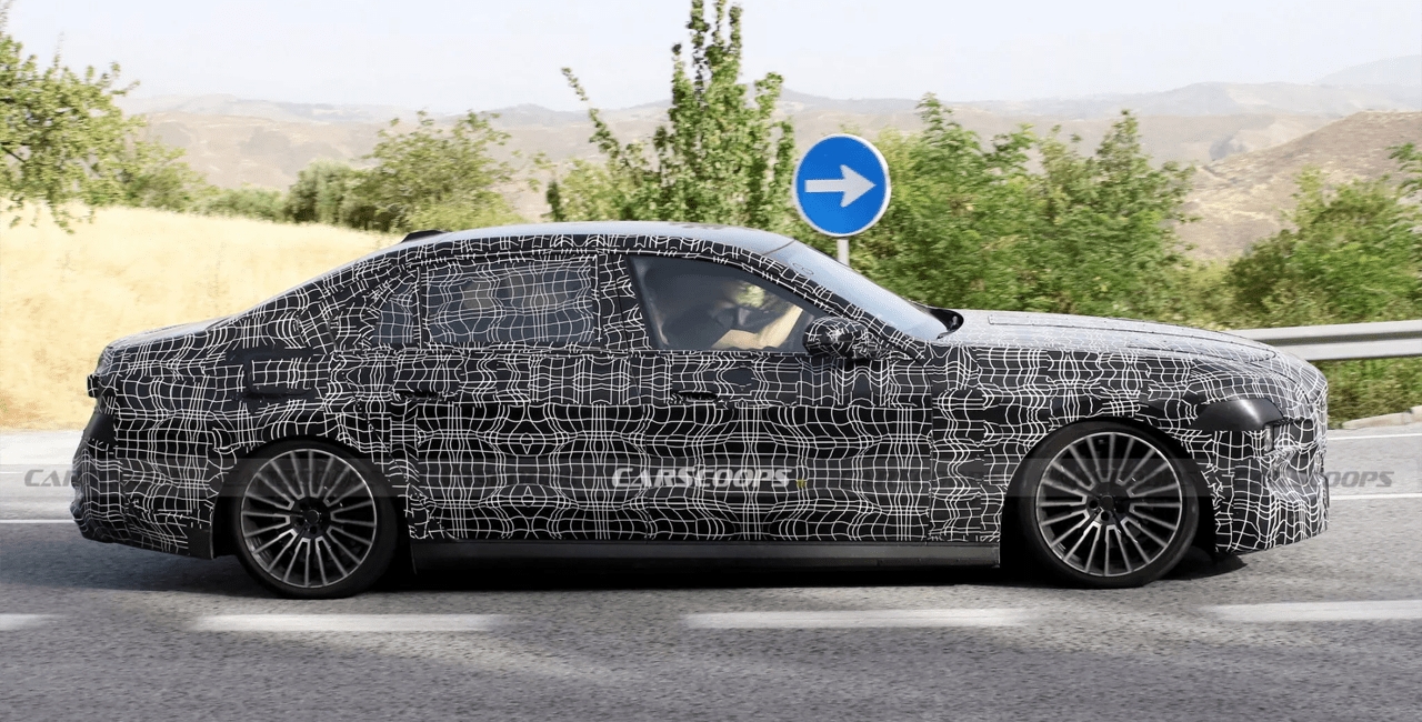 BMW 7시리즈 풀체인지 스파이샷 / 사진=carscoops