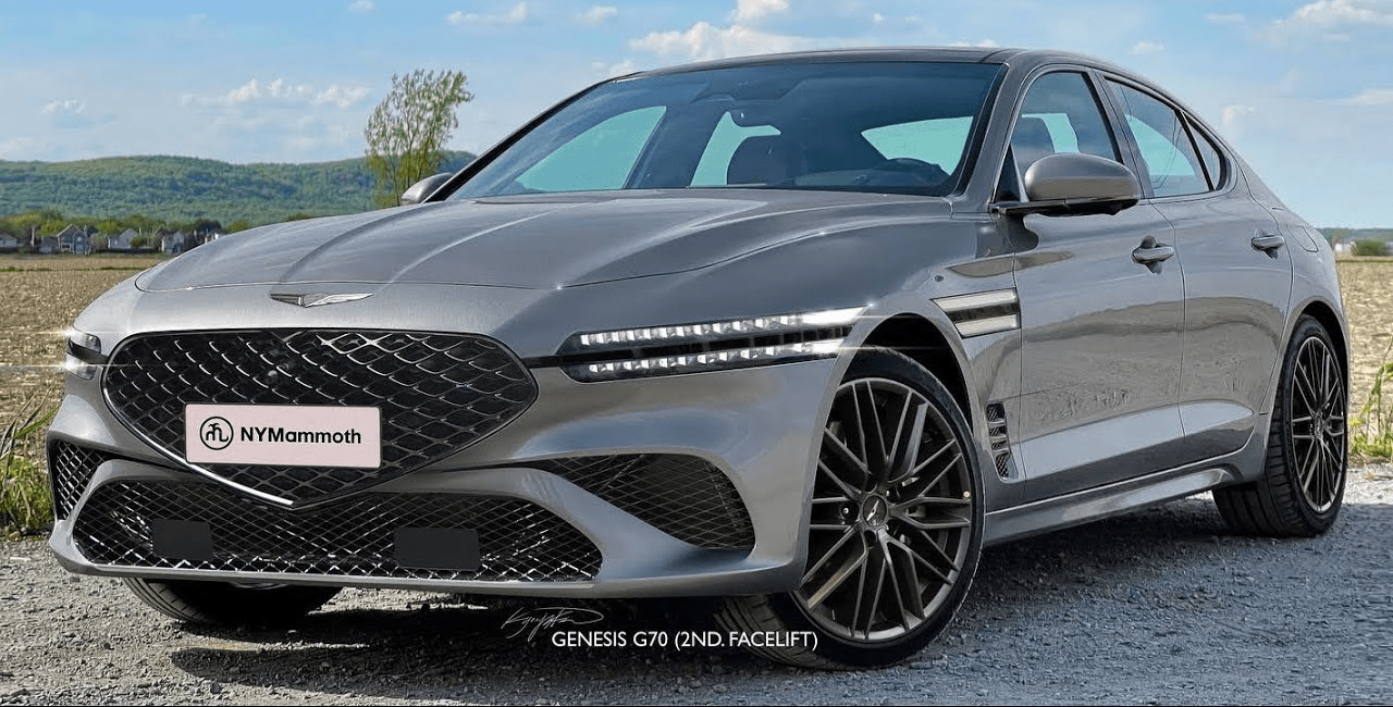 제네시스 G70 풀체인지 예상도 / 사진=뉴욕맘모스