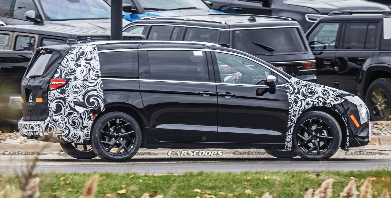 2027 크라이슬러 퍼시피카 스파이샷 / 사진=carscoops