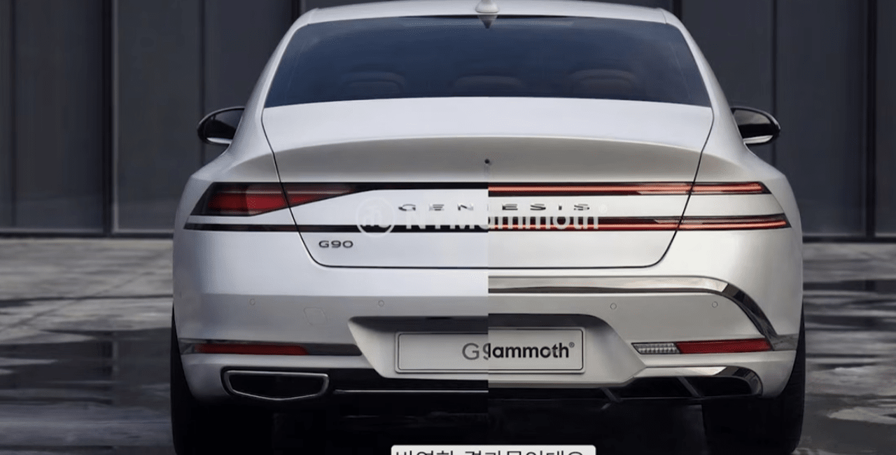 제네시스 G90 페이스리프트 예상도 / 사진=뉴욕맘모스