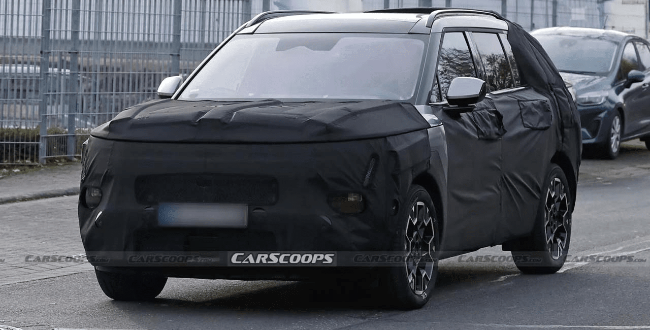 현대 투싼 풀체인지 스파이샷 / 사진=carscoops