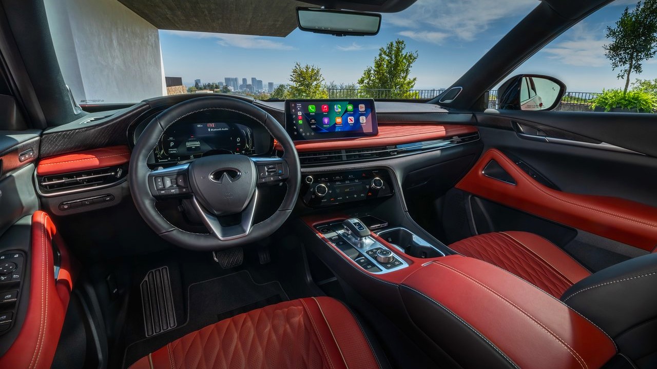 인피니티 QX65 인테리어 / 사진=인피니티