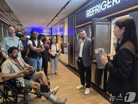 Samsung Electronics held The Brief New York, a home appliance technology seminar, in the U.S. on April 15-16 and introduced a differentiated home lifestyle powered by AI / Provided by Samsung Electronics