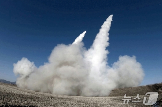 Footage of North Korea\'s missile launch / Rodong Sinmun