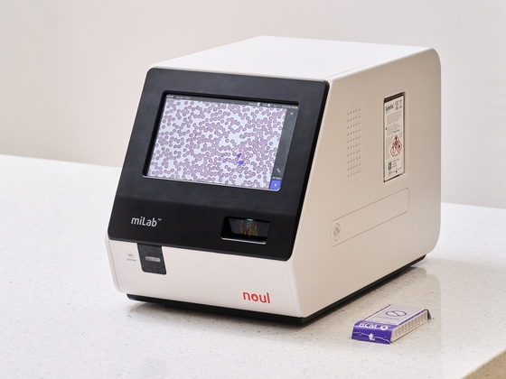 Noul\'s AI-based blood analysis solution, miLab™ BCM / Provided by Noul