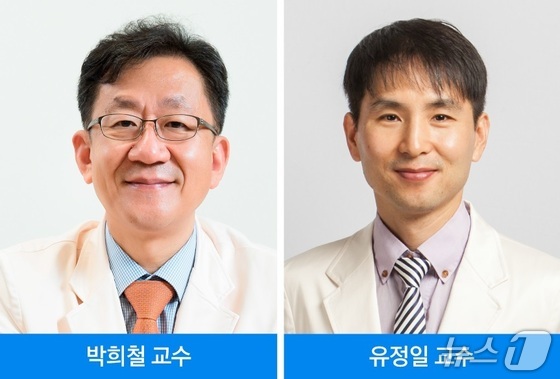 Park Hee-chul and Yoo Jung-il, Professors of Radiation Oncology at Samsung Medical Center / Provided by Samsung Medical Center