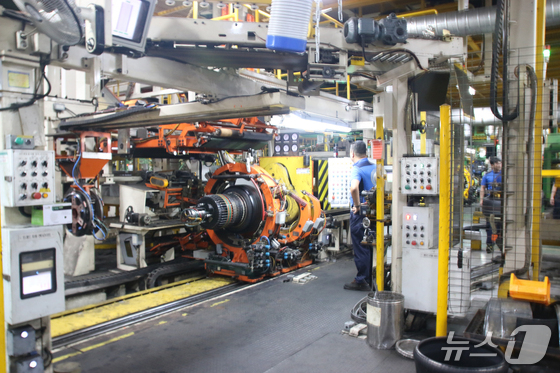 Kumho Tire Gwangju Plant (Provided by Kumho Tire) / News1