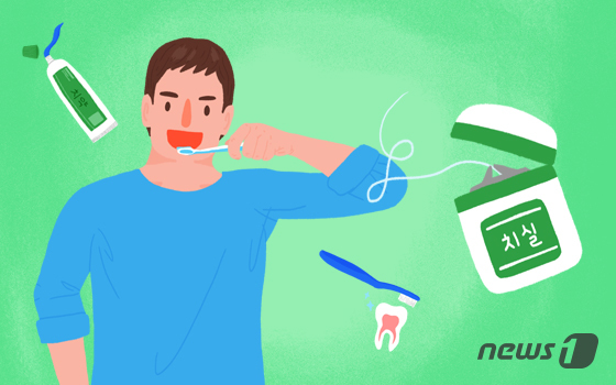 Even with regular brushing and mouthwash, persistent bad breath may not be a simple hygiene issue. Among various causes, gum health is considered a key factor. / Courtesy of News1