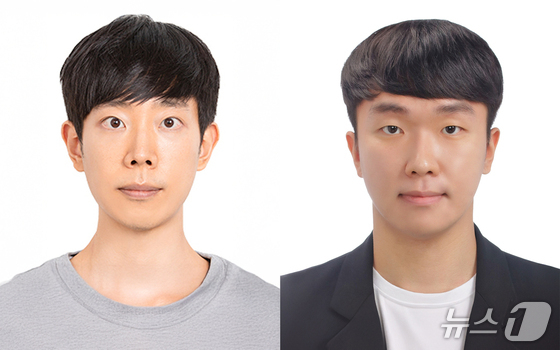 Professor Kim Eui-hwan and integrated M.S.-Ph.D. student Jang Won-sik (from left). / Courtesy of Gwangju Institute of Science and Technology (GIST)