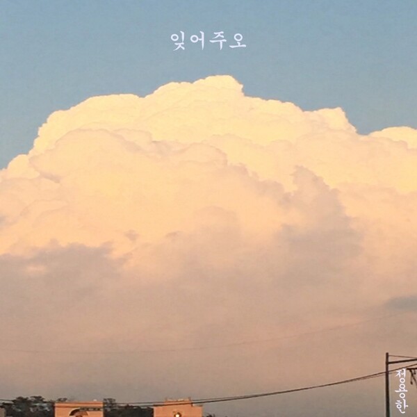 이미지 = 잊어주오 음반 자켓