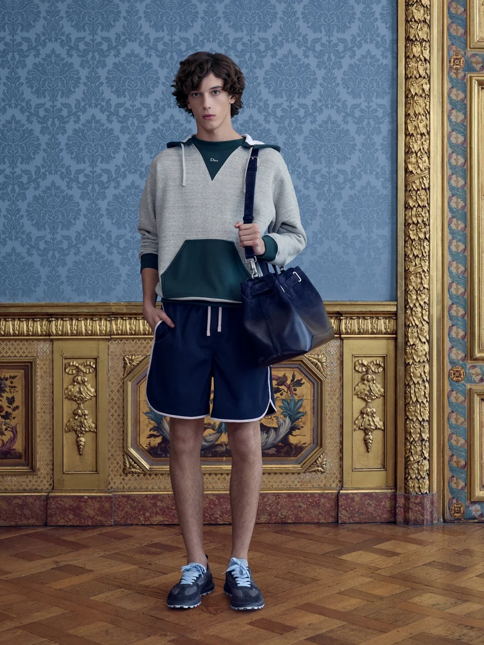 /Photo: Dior\'s \'Dior Squash\' sneaker blends couture polish with athletic energy.