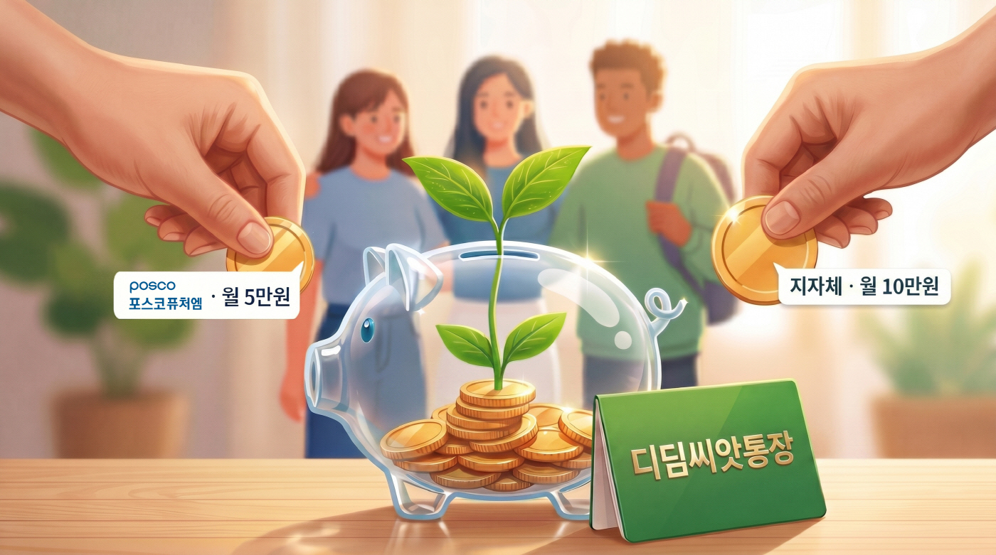 포스코퓨처엠 디딤씨앗통장 후원