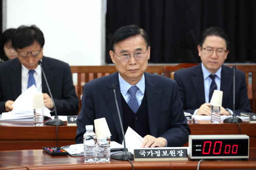 이종석 국가정보원장, 정보위원회 전체회의 출석<YONHAP NO-3202>