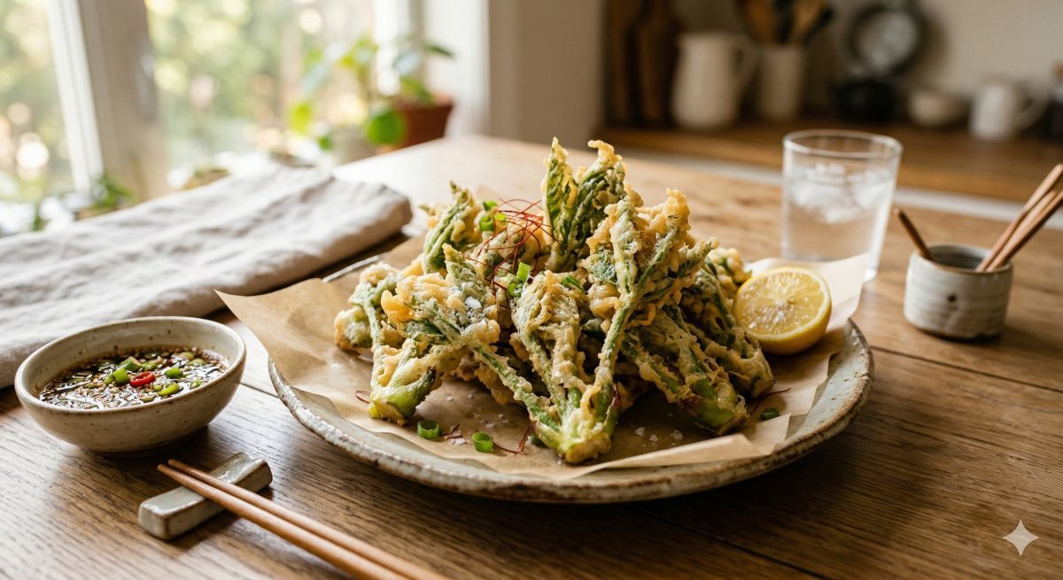 Dureup tempura (AI-generated image to aid reader understanding)