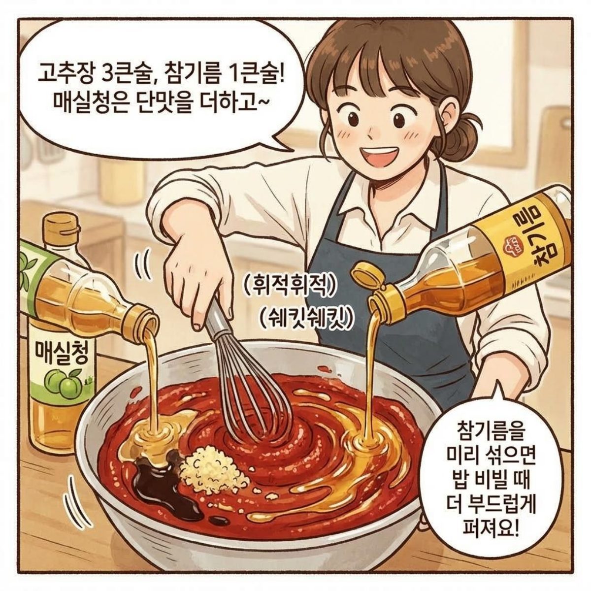 &nbsp;   [Illustration] Making the signature sauce. AI-generated stock image.