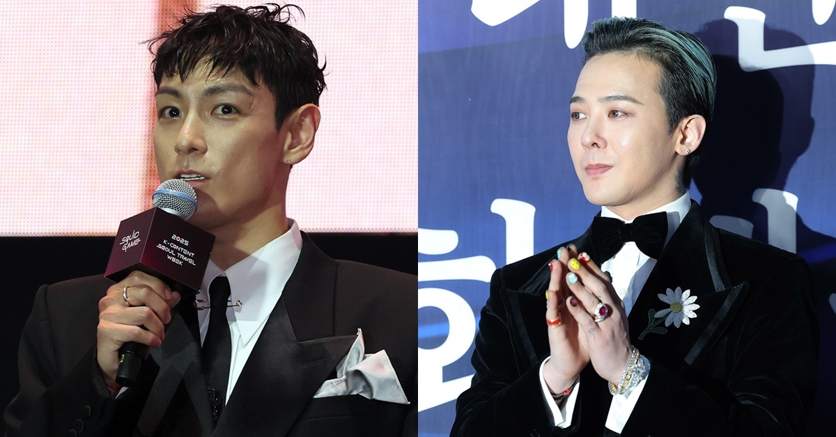 引用： G-DRAGONとSOLがグループBIGBANG出身のT.O.Pの復帰に力を与えた。左がT.O.P、右がG-DRAGON。 / ニュース1