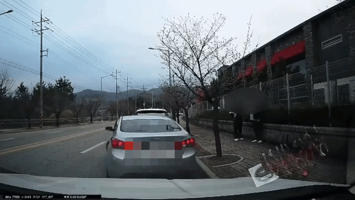 사고 영상 / 유튜브 