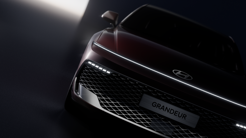 ©AP신문(AP뉴스)/이미지 제공 = 현대자동차 ▲현대자동차는 신차급으로 완전히 탈바꿈한 그랜저의 페이스리프트 모델 ‘더 뉴 그랜저(The new Grandeur)’의 내·외장 디자인을 28일 최초 공개했다.