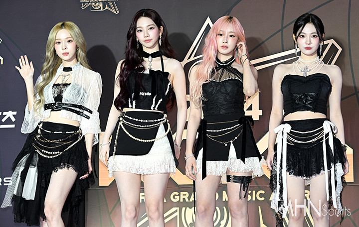 jp.ktown4u.com : aespa Dominates Ktown4u Weekly Chart with 'Rich Man'